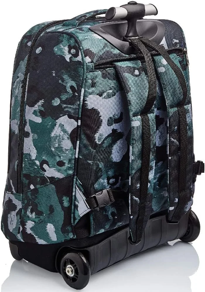 کیف چرخدار Invicta Camo Shade مناسب مدرسه و اوقات فراغت، 35 لیتر