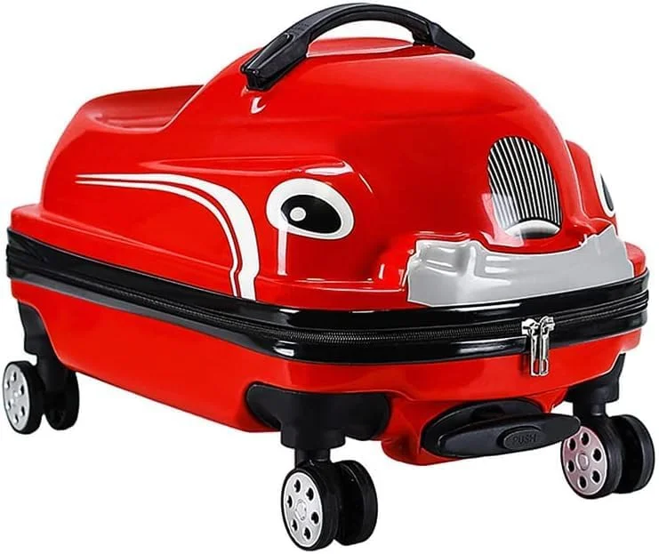 چمدان چرخدار کودکانه، قرمز