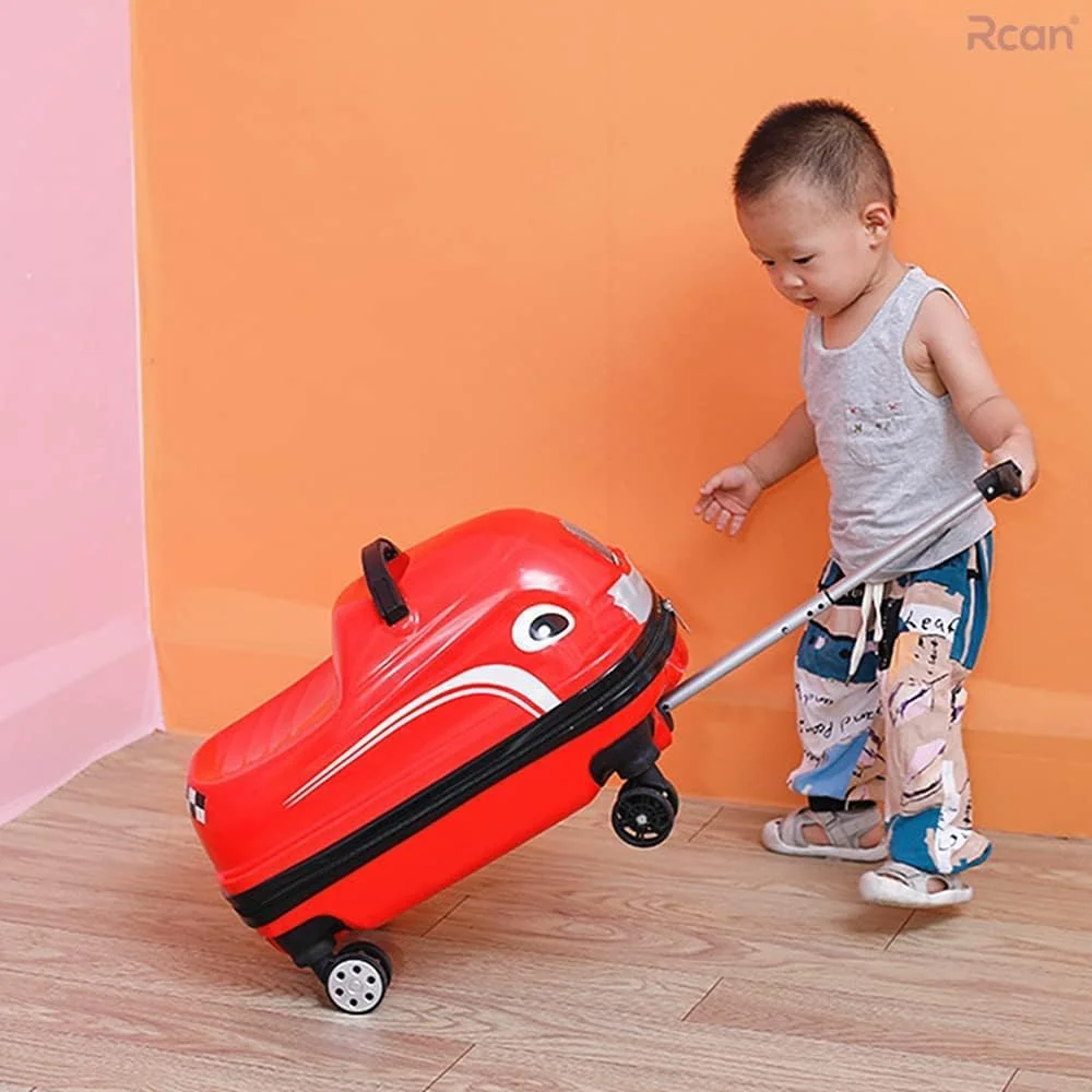 چمدان چرخدار کودکانه، قرمز