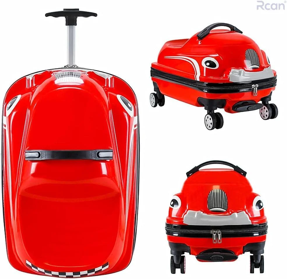 چمدان چرخدار کودکانه، قرمز