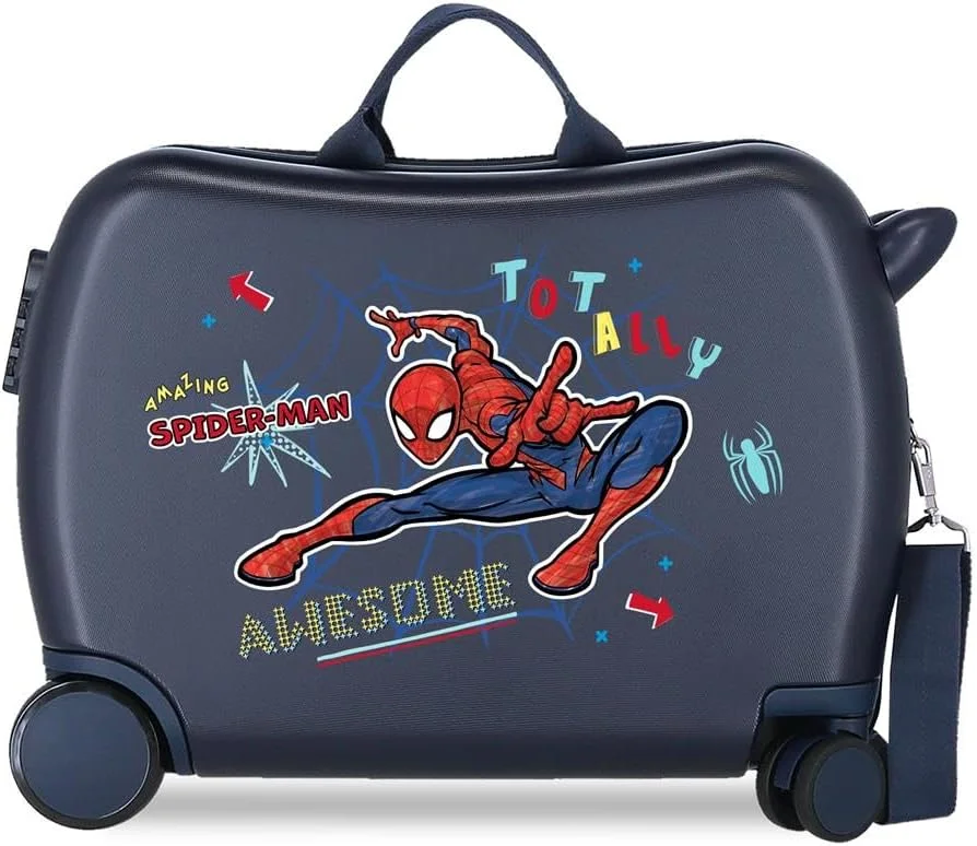 چمدان کودکانه مارول اسپایدرمن، آبی، 50x39x20 سانتیمتر، ABS سخت، قفل ترکیبی جانبی، 34 لیتر، 1.8 کیلوگرم، 4 چرخ، مناسب کابین هواپیما چمدان کودکانه مارول اسپایدرمن، آبی، 50x39x20 سانتیمتر، ABS سخت، قفل ترکیبی جانبی، 34 لیتر، 1.8 کیلوگرم، 4 چرخ، مناسب کابین هواپیما
