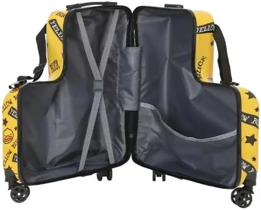 چمدان چرخدار کودکانه، چمدان سواری با طراحی منحصر به فرد برای کودکان - موجود در سایزهای 20 اینچ و 24 اینچ