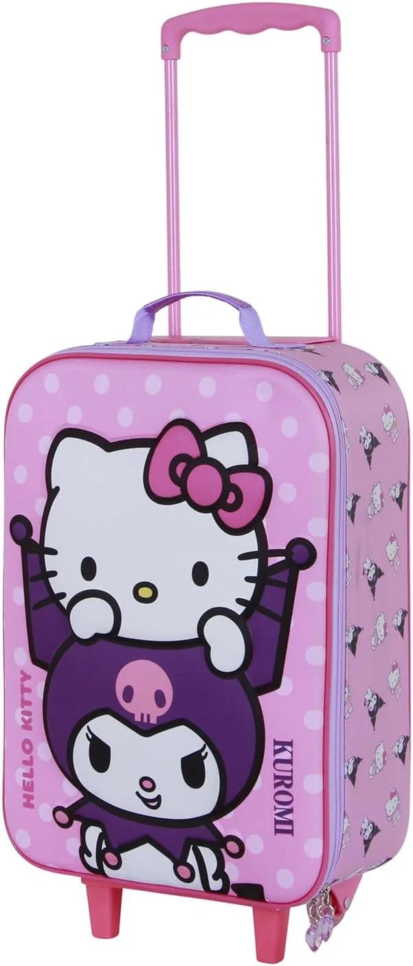 چمدان کودک کاراکترمانیا مدل Hello Kitty ظرفیت 26 لیتر