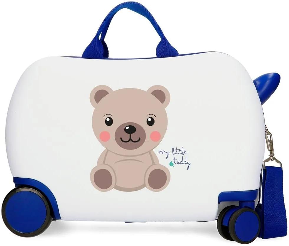 چمدان چرخ دار دخترانه رول رود مدل Happy Pets - چمدان کودک