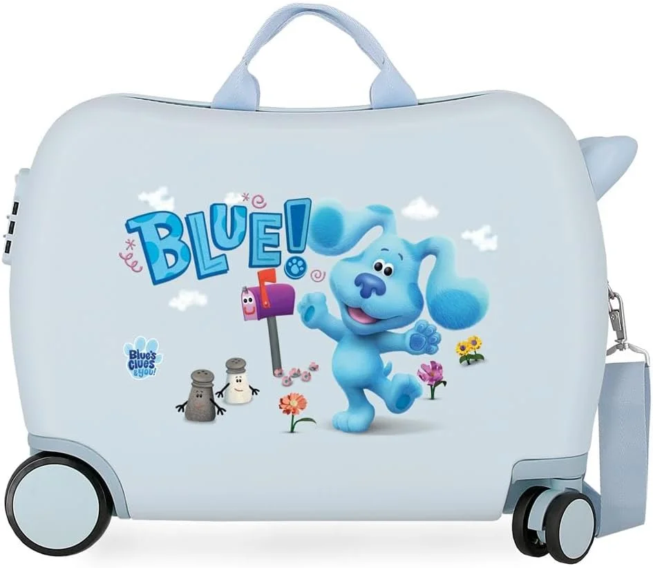 چمدان بچگانه ROLL ROAD Blue´s Clues and You، آبی، 50 x 38 x 20 سانتی متر، سخت، ABS، قفل ترکیبی جانبی، 34 کیلوگرم، 1.8 کیلوگرم، 4 چرخ، چمدان دستی چمدان بچگانه ROLL ROAD Blue´s Clues and You، آبی، 50 x 38 x 20 سانتی متر، سخت، ABS، قفل ترکیبی جانبی، 34 کیلوگرم، 1.8 کیلوگرم، 4 چرخ، چمدان دستی
