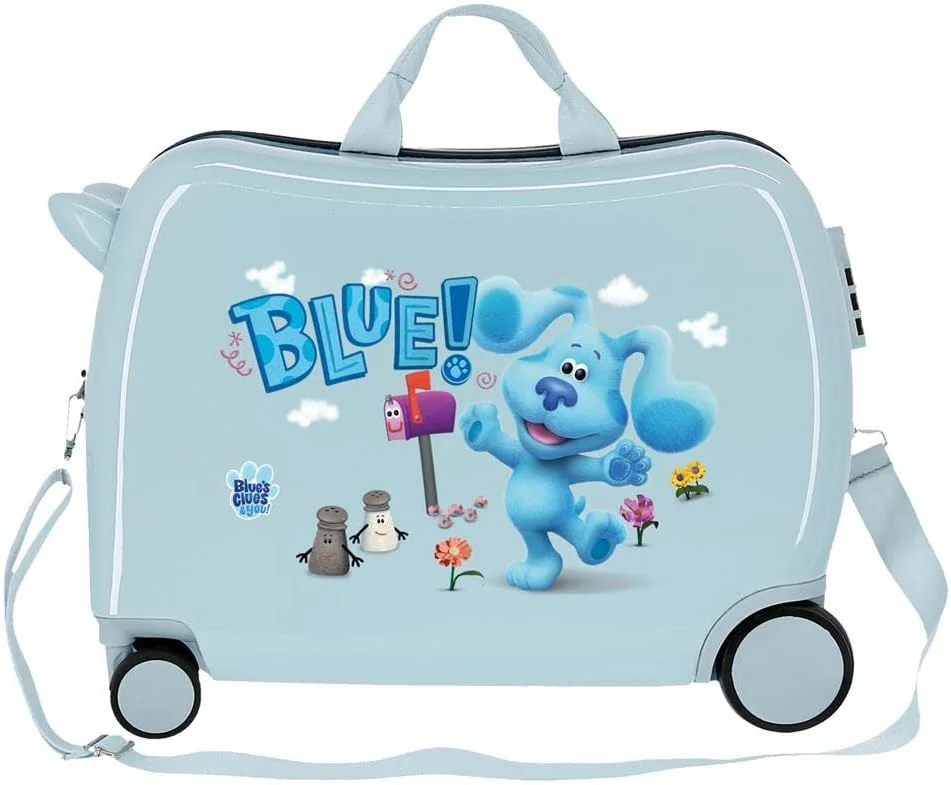 چمدان بچگانه ROLL ROAD Blue´s Clues and You، آبی، 50 x 38 x 20 سانتی متر، سخت، ABS، قفل ترکیبی جانبی، 34 کیلوگرم، 1.8 کیلوگرم، 4 چرخ، چمدان دستی چمدان بچگانه ROLL ROAD Blue´s Clues and You، آبی، 50 x 38 x 20 سانتی متر، سخت، ABS، قفل ترکیبی جانبی، 34 کیلوگرم، 1.8 کیلوگرم، 4 چرخ، چمدان دستی