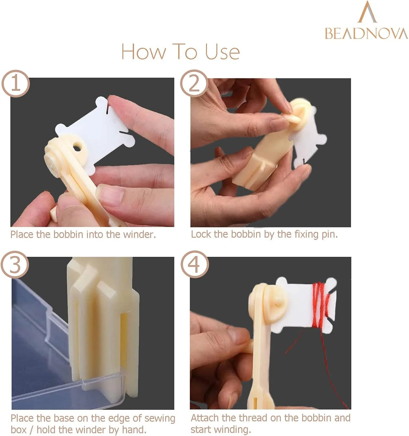 BEADNOVA ماسوره نخ گلدوزی 150 عددی، نگهدارنده نخ گلدوزی با ماسوره نخ قرقره برای نخ گلدوزی، نخ بخیه متقاطع، کاردستی و خیاطی BEADNOVA ماسوره نخ گلدوزی 150 عددی، نگهدارنده نخ گلدوزی با ماسوره نخ قرقره برای نخ گلدوزی، نخ بخیه متقاطع، کاردستی و خیاطی