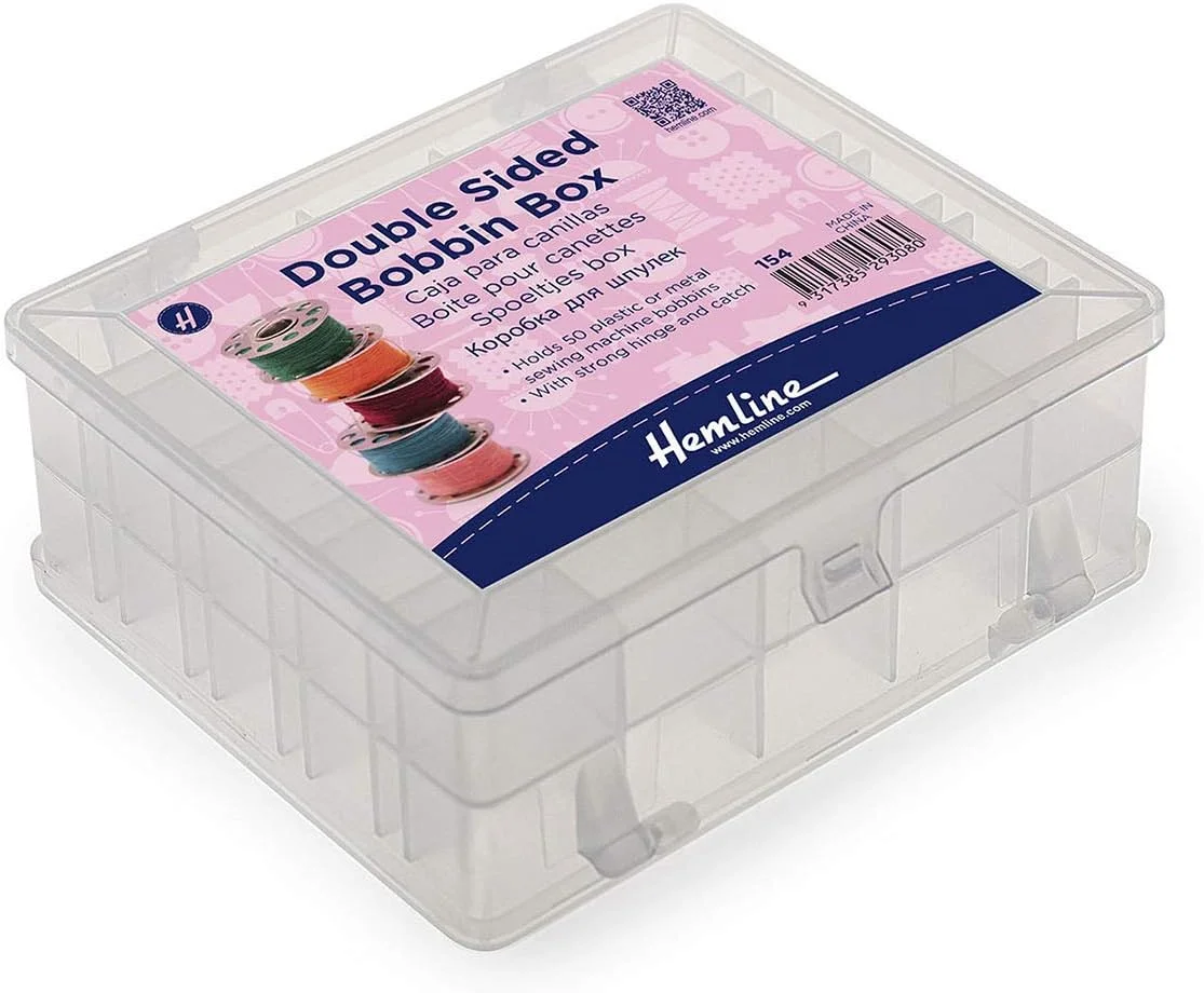 جعبه دو طرفه ماسوره خیاطی Hemline - ظرفیت تا 50 ماسوره