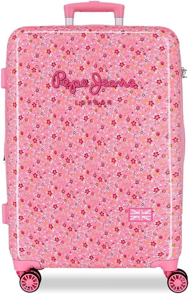 کوله پشتی مدرسه ای آلنکا Pepe Jeans، آبی، بند های قابل تنظیم برای حمل راحت، محفظه های متعدد، Joumma Bags