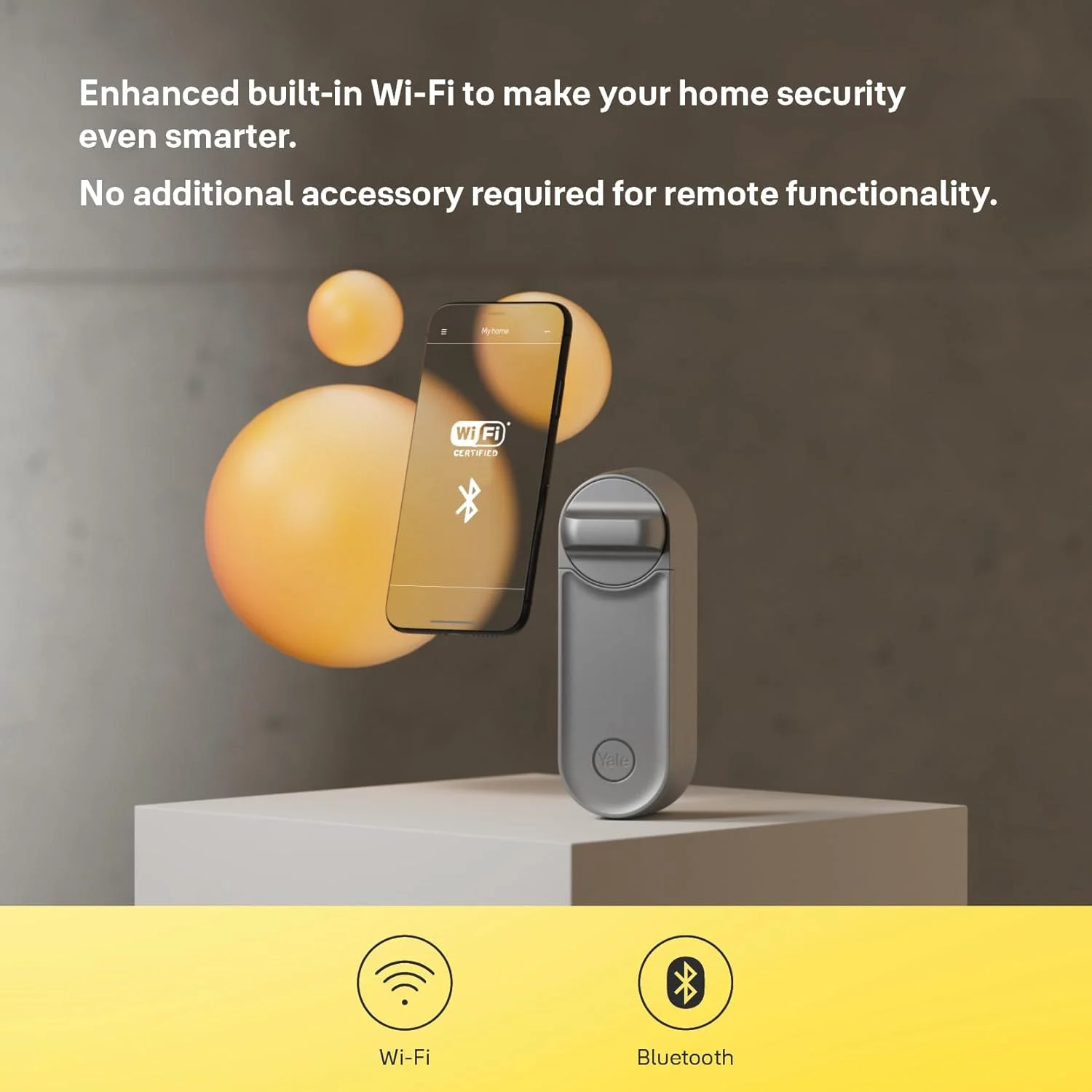 قفل هوشمند درب Yale Linus L2، نقره ای - ورود بدون کلید، نصب آسان، وای فای و بلوتوث داخلی، دسترسی از راه دور، کلیدهای مجازی، مقاوم سازی بر روی سیلندر پروفیل یورو، هشدارهای فوری قفل هوشمند درب Yale Linus L2، نقره ای - ورود بدون کلید، نصب آسان، وای فای و بلوتوث داخلی، دسترسی از راه دور، کلیدهای مجازی، مقاوم سازی بر روی سیلندر پروفیل یورو، هشدارهای فوری