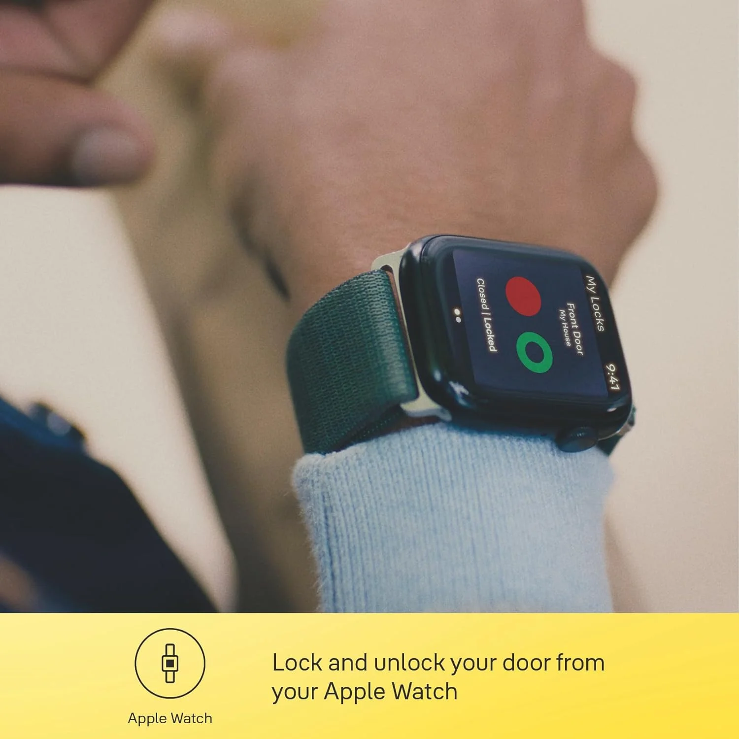 قفل هوشمند درب Yale Linus L2، مشکی - ورود بدون کلید، نصب آسان، وای فای و بلوتوث داخلی، دسترسی از راه دور، کلیدهای مجازی، نصب بر روی سیلندر پروفیل یورو، هشدارهای فوری