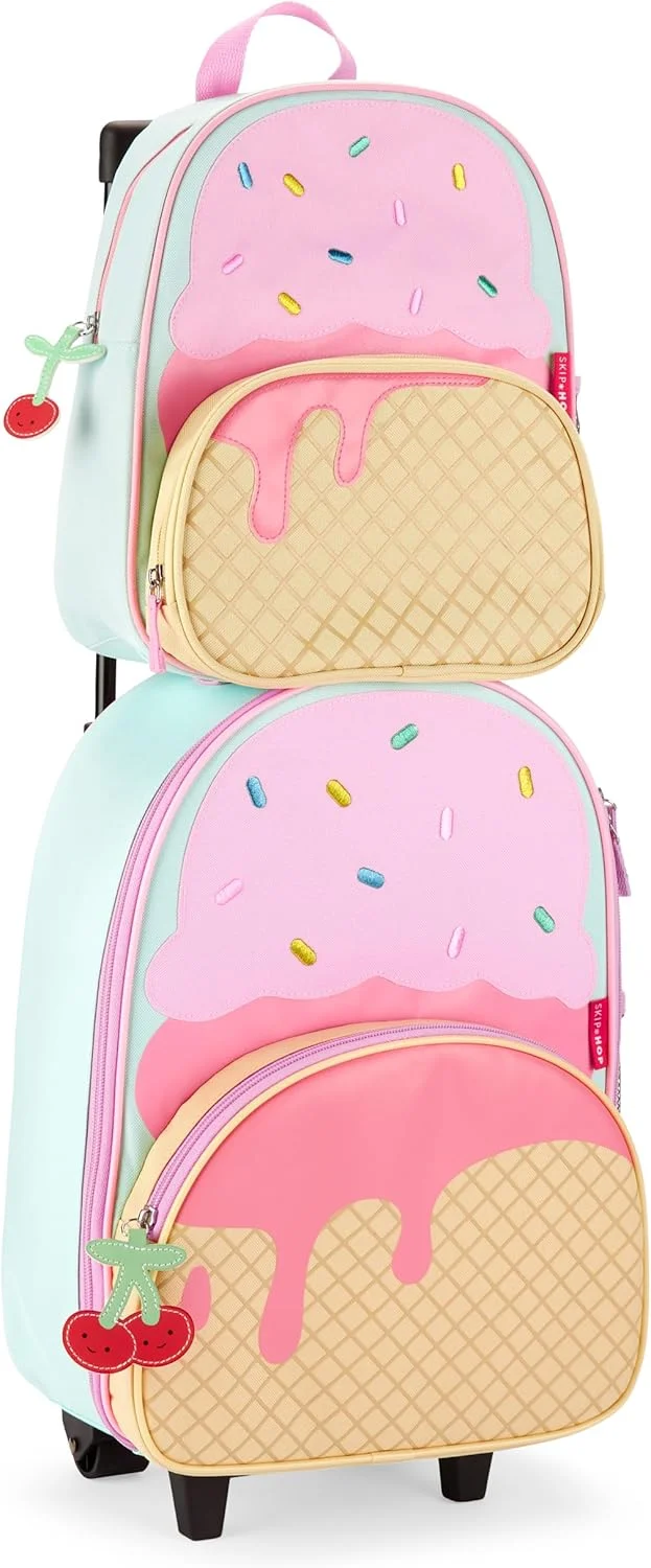 چمدان چرخ دار کودکانه طرح بستنی Skip Hop Spark Style چمدان چرخ دار کودکانه طرح بستنی Skip Hop Spark Style