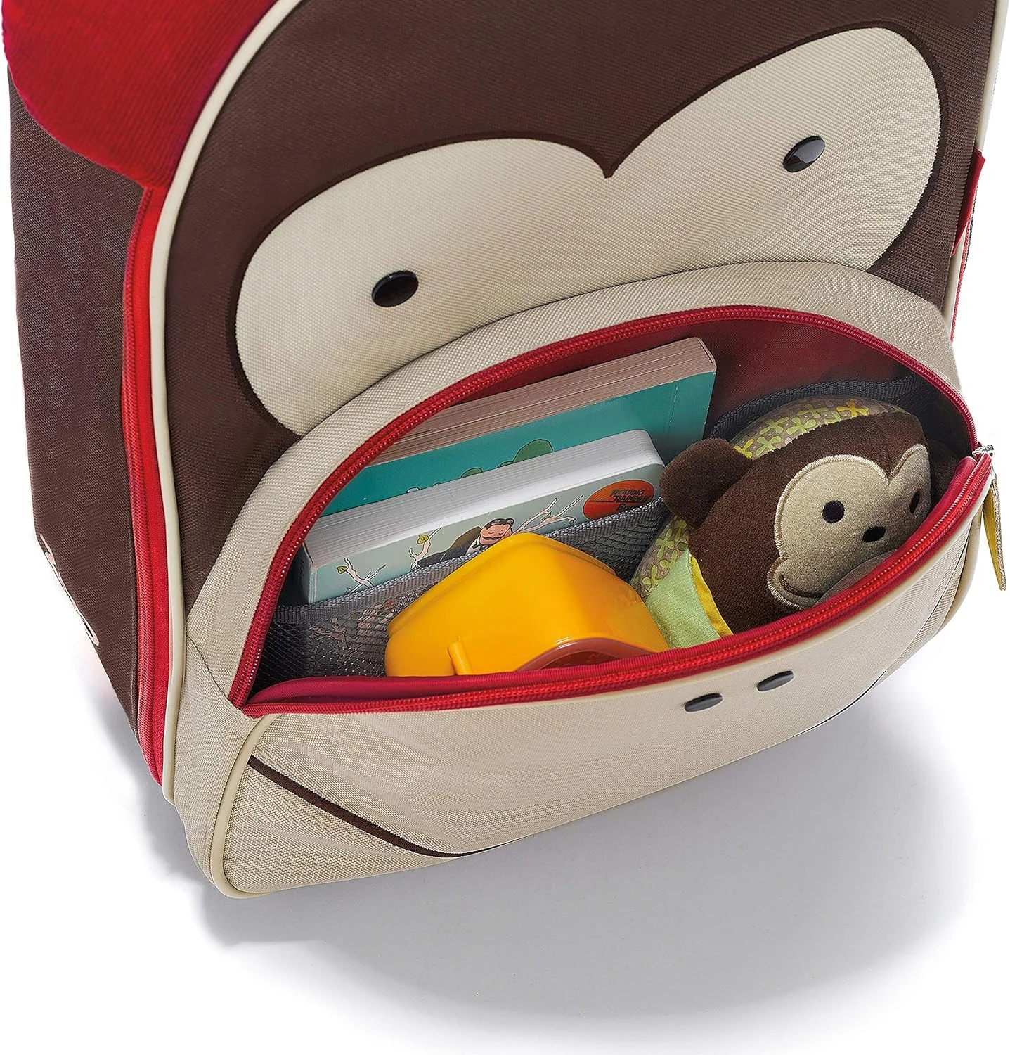 چمدان چرخ دار کودکانه Skip Hop Zoo، طرح میمون، 212303