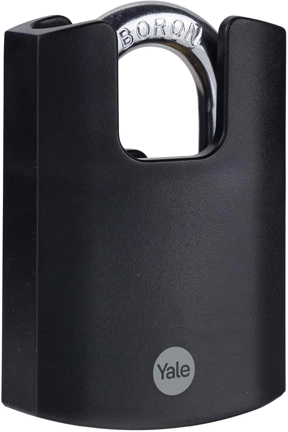 قفل آویز برنجی 50 میلی متری امنیتی بالا Yale - Y121B/50/132/1 - حلقه بور بسته - 3 کلید