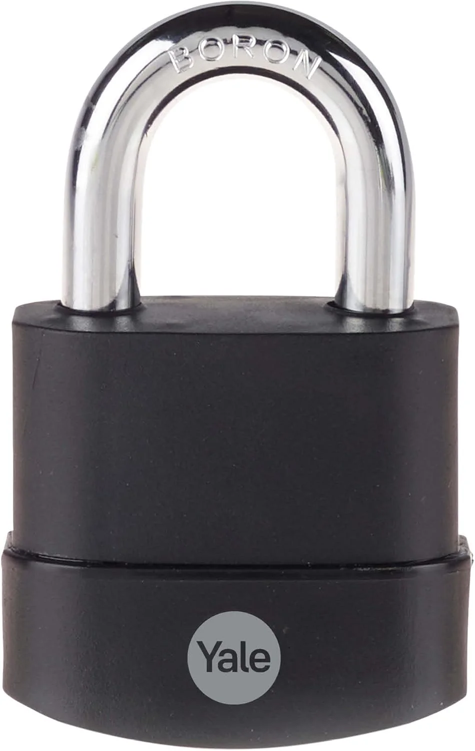 قفل آویز ضد آب حداکثر امنیت Yale - Y227B/55/126/1 با محافظ 55 میلی‌متری - میله بورون باز - 3 کلید