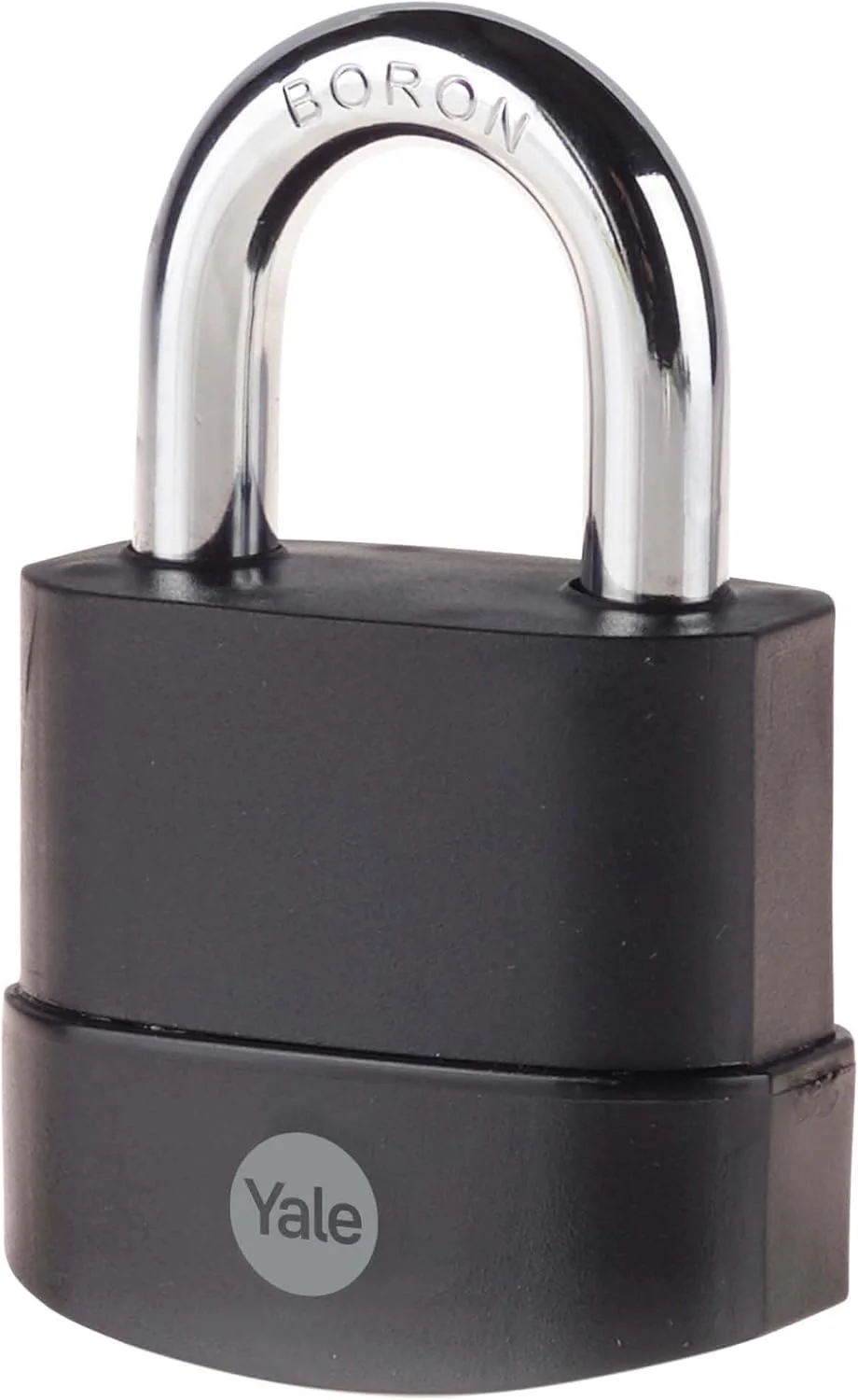 قفل آویز ضد آب حداکثر امنیت Yale - Y227B/55/126/1 با محافظ 55 میلی‌متری - میله بورون باز - 3 کلید