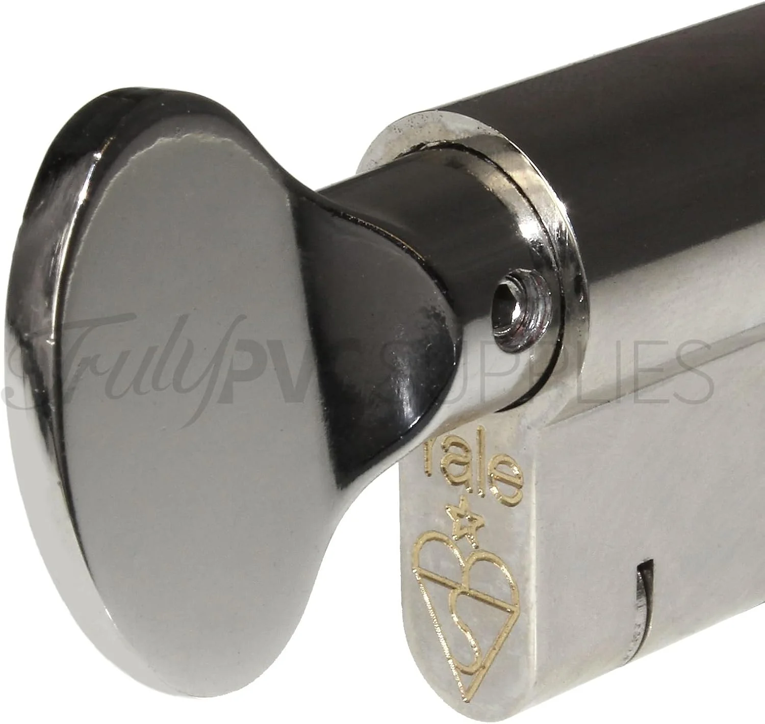 سیلندر قفل یورو Yale 40/40T نیکل Superior با پیچ انگشتی، همراه با 3 کلید / ضد ضربه / ضد دستکاری / ضد سوراخکاری / ضد کشش، امنیت بالا برای درب های کامپوزیت uPVC