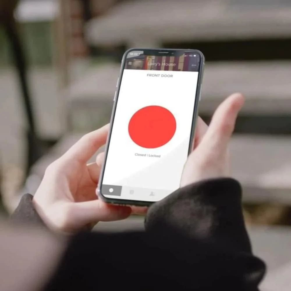 قفل هوشمند Yale 05/101200/Mb - Linus - مشکی مات - قفل درب ایمن و بدون کلید