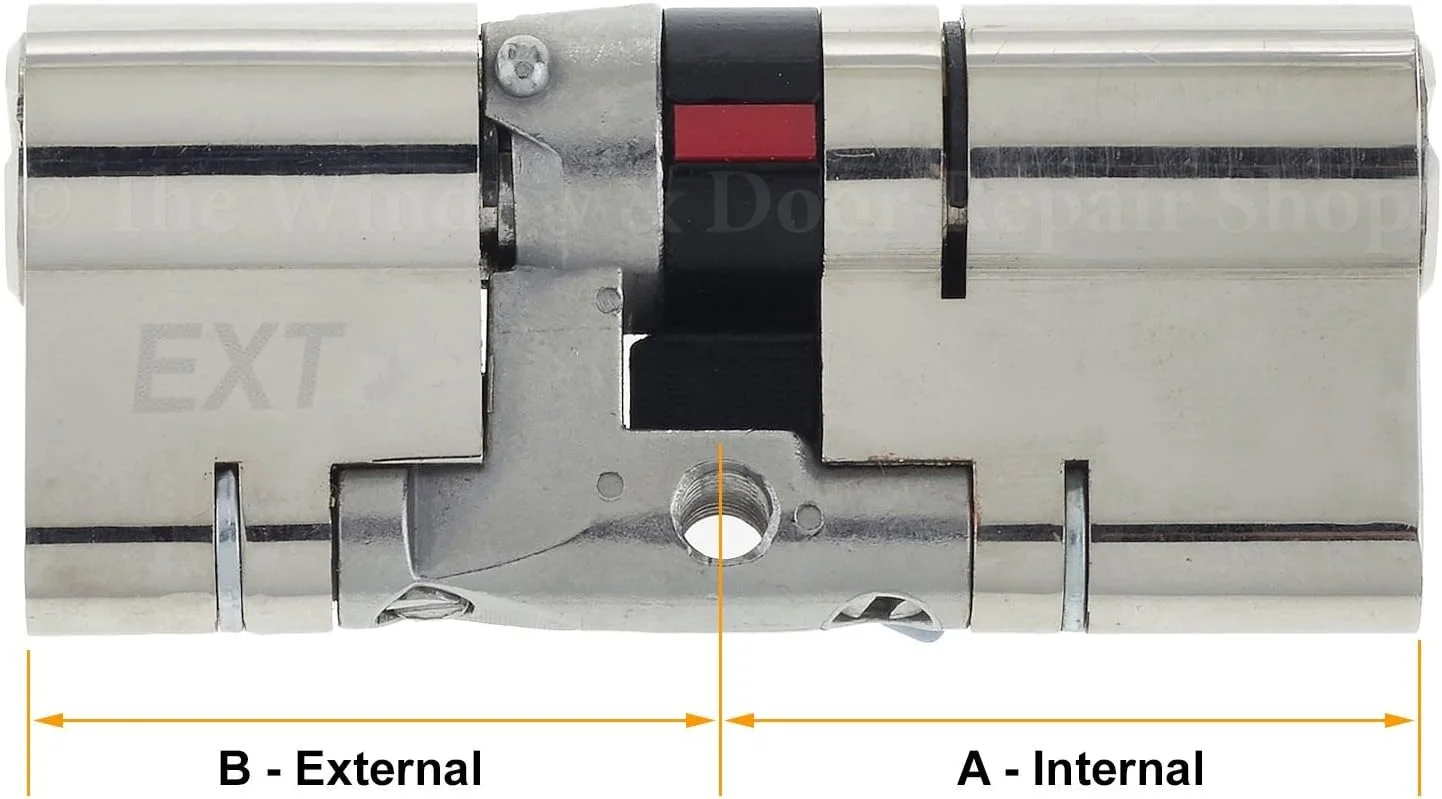 سیلندر ضد سرقت یال با ابعاد 50 (داخلی) در 40 (خارجی) 50/40 نیکل پلاتینیوم 3 ستاره، قفل درب ضد ضربه و با امنیت بالا برای درب های یو پی وی سی سیلندر ضد سرقت یال با ابعاد 50 (داخلی) در 40 (خارجی) 50/40 نیکل پلاتینیوم 3 ستاره، قفل درب ضد ضربه و با امنیت بالا برای درب های یو پی وی سی