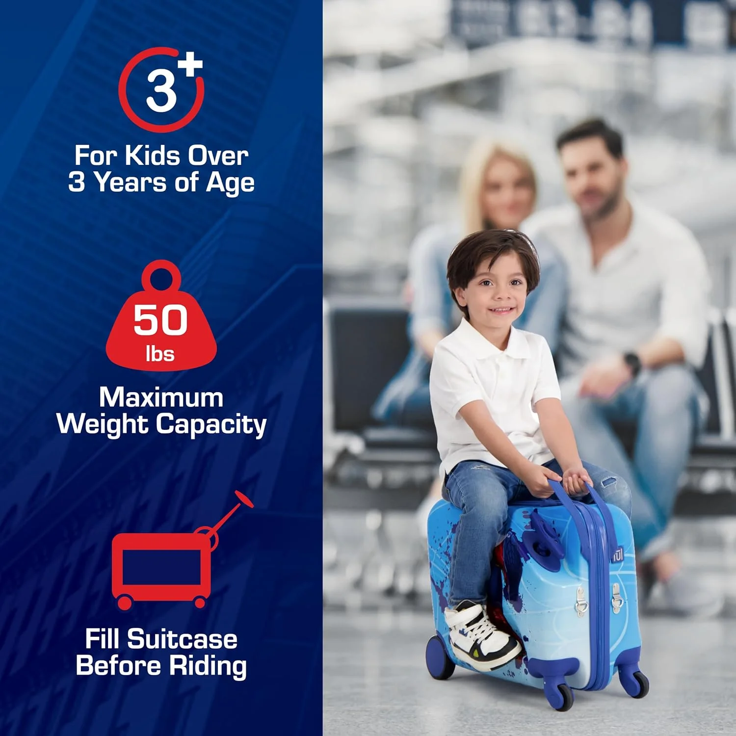 چمدان چرخدار کودکانه طرح مرد عنکبوتی FUL Marvel، چمدان چرخدار سخت با چرخ های اسپینر چمدان چرخدار کودکانه طرح مرد عنکبوتی FUL Marvel، چمدان چرخدار سخت با چرخ های اسپینر