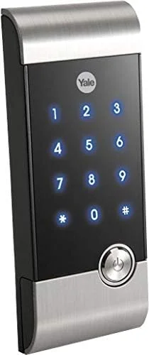 قفل دیجیتال درب ییل، Rfid، صفحه کلید مشکی، Ydr3110