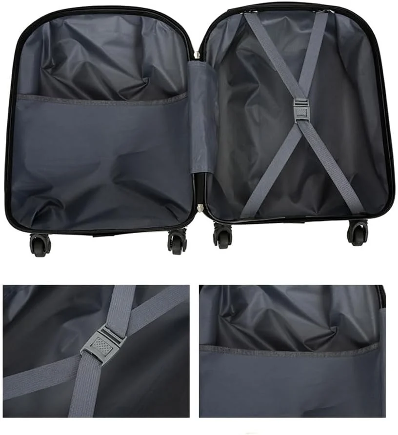 چمدان چرخدار بچگانه، سبک وزن، قابل حمل، چمدان دانش آموزی، کیف دستی، بدنه سخت، مناسب پسران و دختران، چمدان مسافرتی کوچک با 4 چرخ گردان بی صدا برای سفر، تور و کابین (تمساح) چمدان چرخدار بچگانه، سبک وزن، قابل حمل، چمدان دانش آموزی، کیف دستی، بدنه سخت، مناسب پسران و دختران، چمدان مسافرتی کوچک با 4 چرخ گردان بی صدا برای سفر، تور و کابین (تمساح)