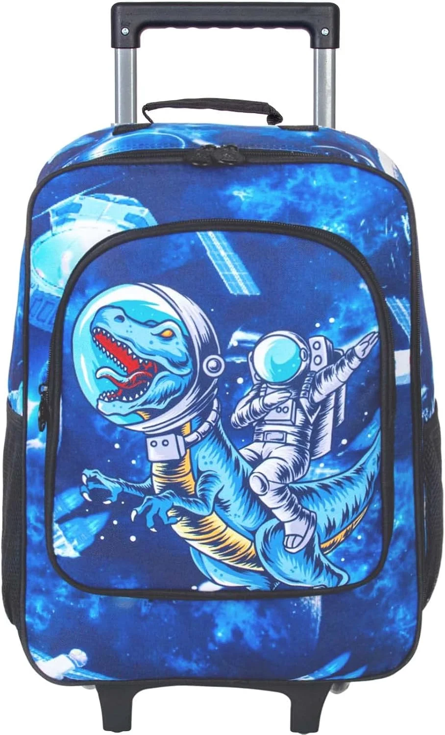 چمدان کودکانه UFNDC برای دختران و پسران، چمدان چرخدار طرح دایناسور و تک شاخ، مناسب سفر کودکان نوپا و دبستانی، طرح فضانورد دینو، سایز One Size