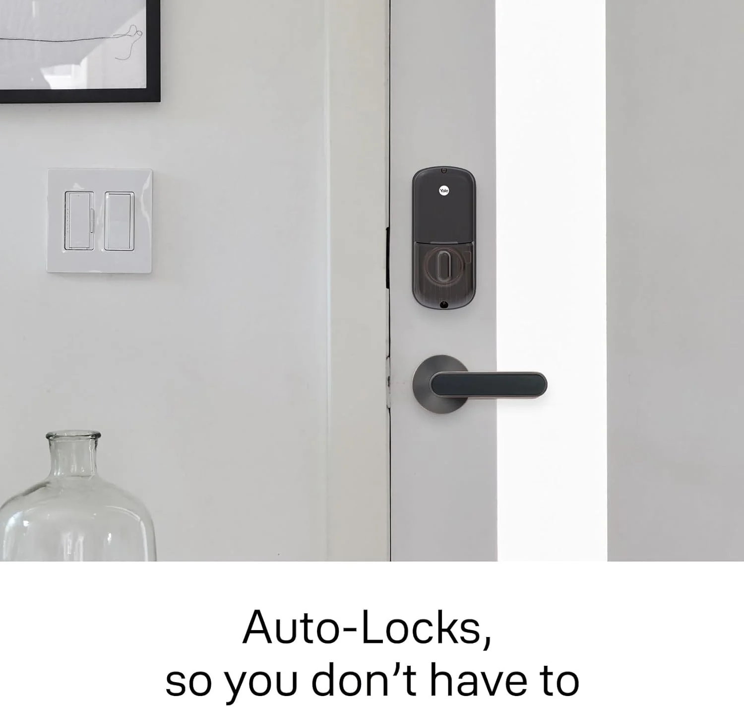 قفل Yale Assure - قفل درب صفحه کلید لمسی برنزی