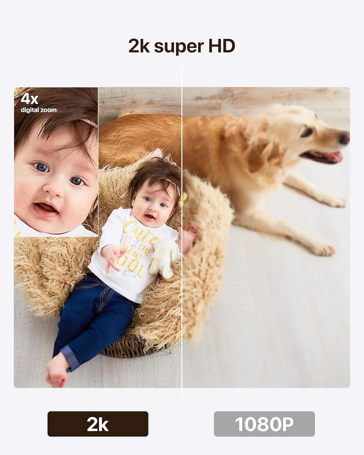 دوربین امنیتی داخلی 2K تندا، دوربین وای فای 6 برای حیوانات خانگی و نوزاد، تماس با یک لمس، تشخیص گریه انسان/حیوان خانگی/نوزاد، دید در شب، دوربین وای فای پلاگین برای داخل خانه (CP3 Pro) دوربین امنیتی داخلی 2K تندا، دوربین وای فای 6 برای حیوانات خانگی و نوزاد، تماس با یک لمس، تشخیص گریه انسان/حیوان خانگی/نوزاد، دید در شب، دوربین وای فای پلاگین برای داخل خانه (CP3 Pro)