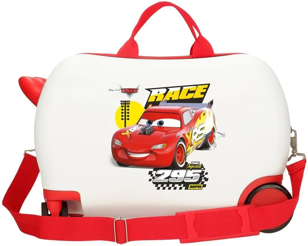 چمدان چرخ دار کودکانه دیزنی کارز مدل Joy چند رنگی، ابعاد 41x34x20 سانتی متر، جنس ABS سخت، قفل ترکیبی، 25 لیتر، وزن 2.1 کیلوگرم، 4 چرخ، مناسب برای حمل دستی