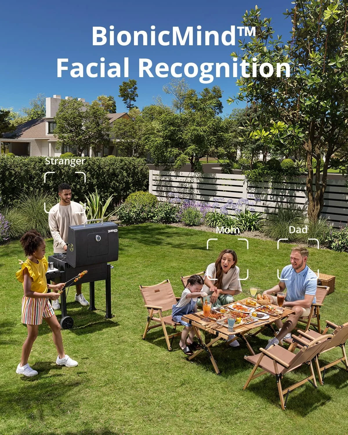 دوربین وای فای بیرونی Eufy Security eufyCam S300 (eufyCam 3C)، دوربین وای فای بیرونی بی سیم، رزولوشن 4K، دید در شب رنگی، نیاز به HomeBase 3، بدون هزینه اشتراک ماهانه