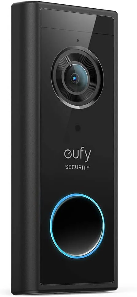 دوربین زنگ درب بی‌سیم اضافی Eufy Security S220 با وضوح 2K، نصب آسان، امنیت پیشرفته خانه، مقرون به صرفه، سازگار با HomeBase 1، 2، 3، E
