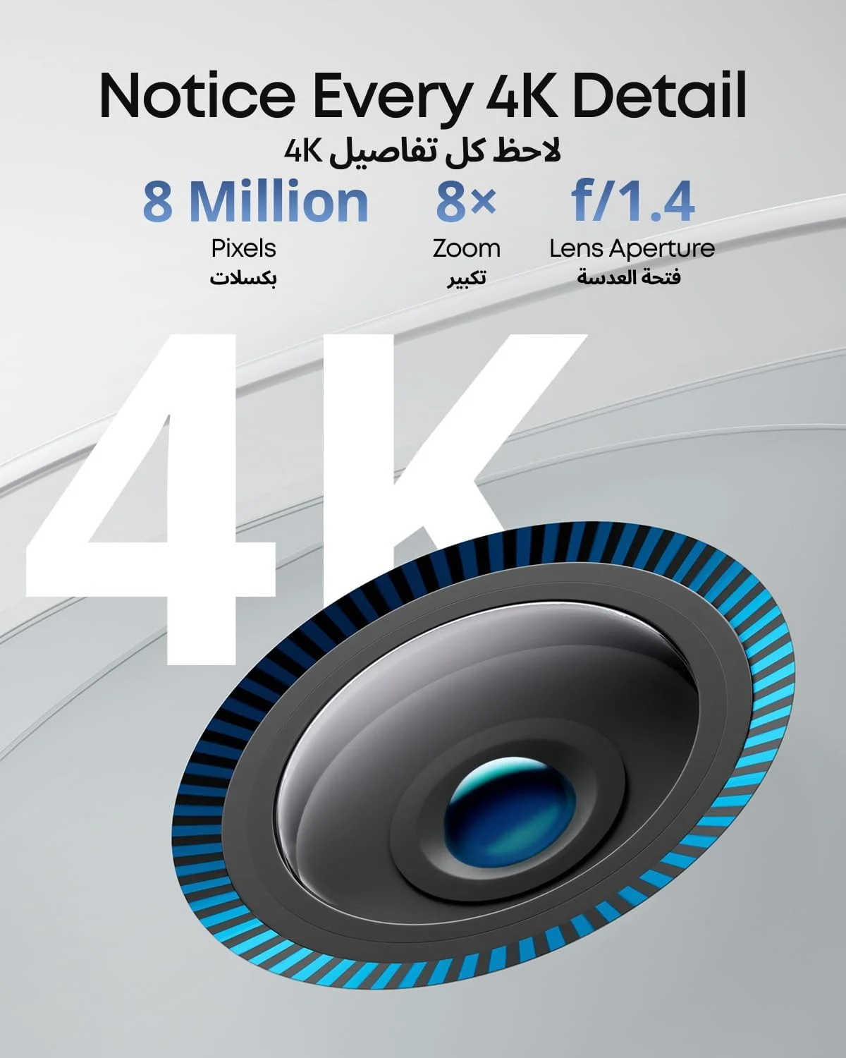 کیت دوربین دوگانه امنیتی یوفی کم 3، دوربین امنیتی بی سیم فضای باز، دوربین 4K با پنل خورشیدی یکپارچه، قدرت همیشگی، هوش مصنوعی تشخیص چهره، فضای ذخیره سازی محلی قابل ارتقا تا 16 ترابایت، بدون هزینه اشتراک ماهانه کیت دوربین دوگانه امنیتی یوفی کم 3، دوربین امنیتی بی سیم فضای باز، دوربین 4K با پنل خورشیدی یکپارچه، قدرت همیشگی، هوش مصنوعی تشخیص چهره، فضای ذخیره سازی محلی قابل ارتقا تا 16 ترابایت، بدون هزینه اشتراک ماهانه