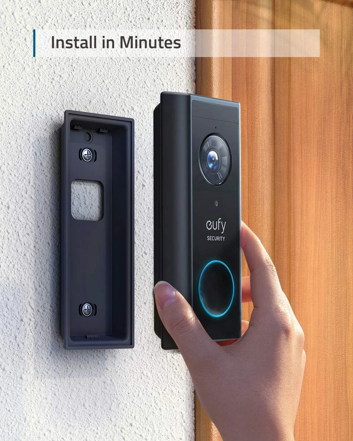 دوربین زنگ درب بیسیم اضافی Eufy Security S220 با وضوح 2K، نصب آسان، امنیت پیشرفته خانه، مقرون به صرفه، سازگار با HomeBase 1، 2، 3، E دوربین زنگ درب بیسیم اضافی Eufy Security S220 با وضوح 2K، نصب آسان، امنیت پیشرفته خانه، مقرون به صرفه، سازگار با HomeBase 1، 2، 3، E