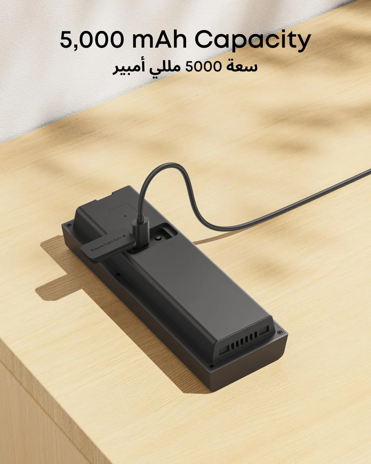 دوربین زنگ درب ویدیویی بی‌سیم C30 ایوفی سکیوریتی، تماس ویدیویی زنده، 2K FHD، باتری خور، نمای عریض 16:9، نصب آسان، تشخیص انسان و حرکت، سازگار با HomeBase S380، بدون هزینه اشتراک ماهانه