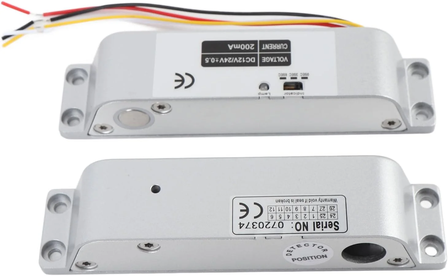 قفل برقی زبانه ای Sorandy، قفل زبانه ای برقی ایمن با حالت NC با ولتاژ DC12 24V با تاخیر زمانی، قفل زبانه ای برای درب های باریک شیشه ای و آهنی قفل برقی زبانه ای Sorandy، قفل زبانه ای برقی ایمن با حالت NC با ولتاژ DC12 24V با تاخیر زمانی، قفل زبانه ای برای درب های باریک شیشه ای و آهنی