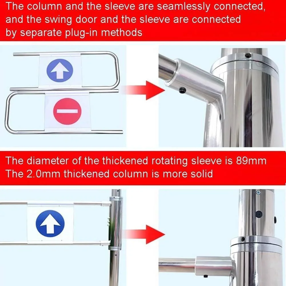 Automatic Safety Barrier Gate, One-Way Door for Supermarkets, Stores, Warehouses, Libraries, and Panoramic Bar Entrances - Enhance Security & Access Control Automatic Safety Barrier Gate, One-Way Door for Supermarkets, Stores, Warehouses, Libraries, and Panoramic Bar Entrances - Enhance Security & Access Control
