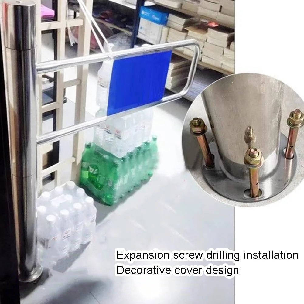 Automatic Safety Barrier Gate, One-Way Door for Supermarkets, Stores, Warehouses, Libraries, and Panoramic Bar Entrances - Enhance Security & Access Control Automatic Safety Barrier Gate, One-Way Door for Supermarkets, Stores, Warehouses, Libraries, and Panoramic Bar Entrances - Enhance Security & Access Control