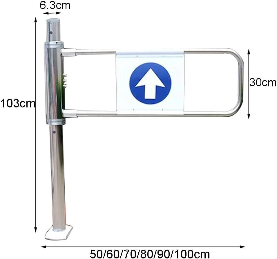 Automatic Safety Barrier Gate, One-Way Door for Supermarkets, Stores, Warehouses, Libraries, and Panoramic Bar Entrances - Enhance Security & Access Control Automatic Safety Barrier Gate, One-Way Door for Supermarkets, Stores, Warehouses, Libraries, and Panoramic Bar Entrances - Enhance Security & Access Control