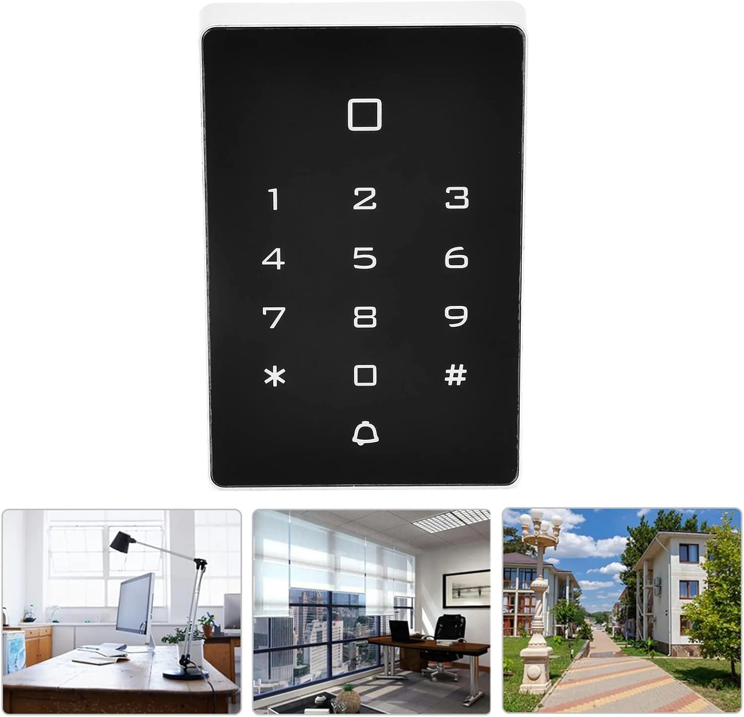 صفحه کلید درب کارت IC JHQWIDD، صفحه کلید درب ورودی با دوام بالا عملکرد پایدار کاربرد گسترده برای آزمایشگاه، کارخانه و انبار صفحه کلید درب کارت IC JHQWIDD، صفحه کلید درب ورودی با دوام بالا عملکرد پایدار کاربرد گسترده برای آزمایشگاه، کارخانه و انبار