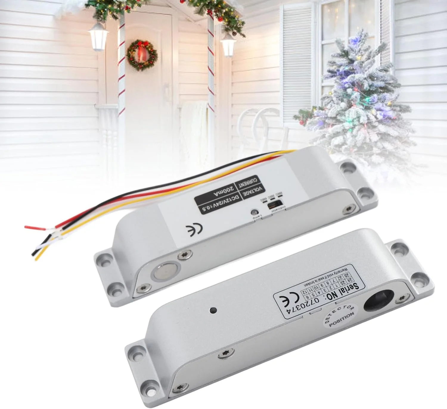 قفل برقی زبانه ای Sorandy، قفل زبانه ای برقی ایمن با حالت NC با ولتاژ DC12 24V با تاخیر زمانی، قفل زبانه ای برای درب های باریک شیشه ای و آهنی قفل برقی زبانه ای Sorandy، قفل زبانه ای برقی ایمن با حالت NC با ولتاژ DC12 24V با تاخیر زمانی، قفل زبانه ای برای درب های باریک شیشه ای و آهنی