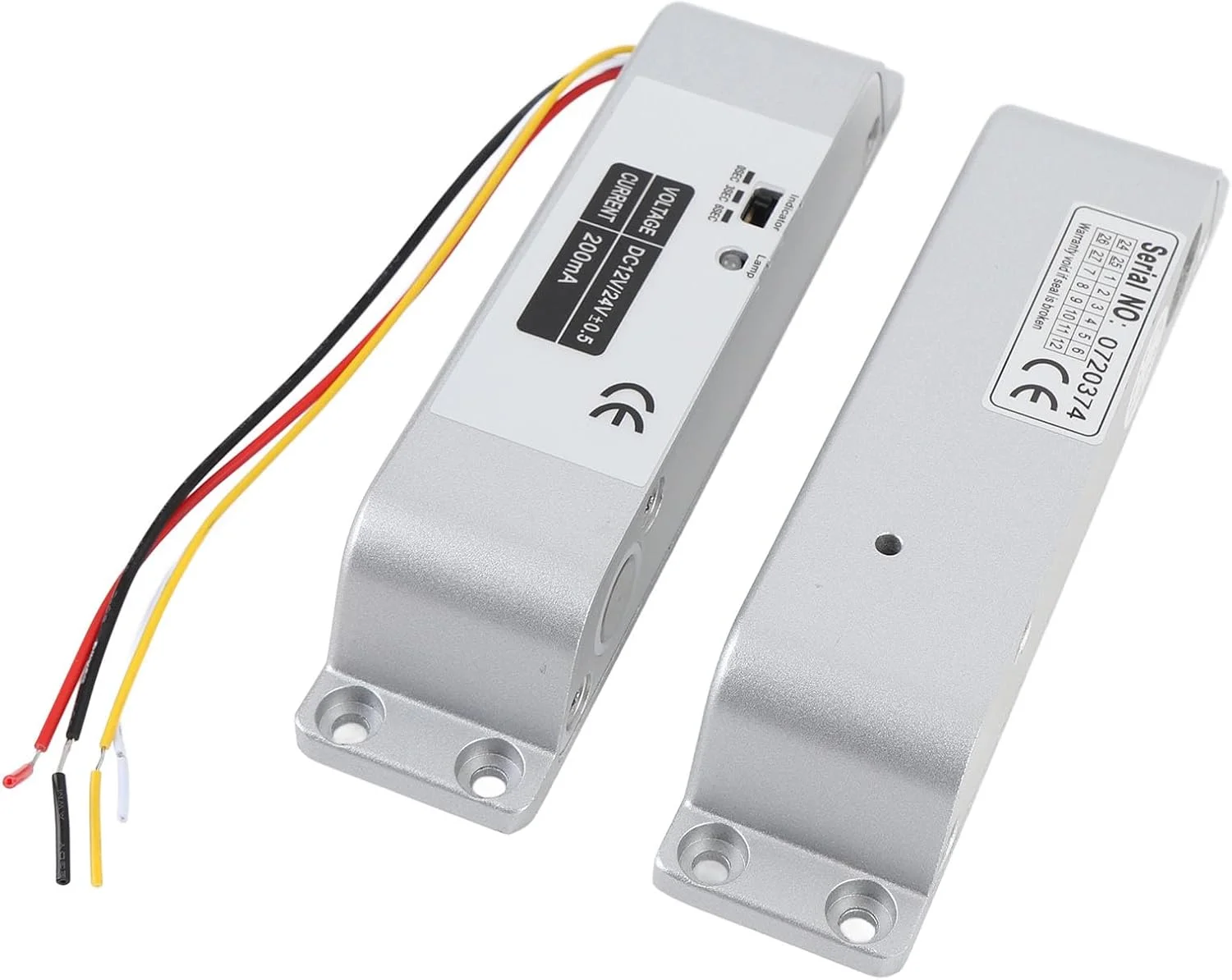 قفل برقی زبانه ای Sorandy، قفل زبانه ای برقی ایمن با حالت NC با ولتاژ DC12 24V با تاخیر زمانی، قفل زبانه ای برای درب های باریک شیشه ای و آهنی قفل برقی زبانه ای Sorandy، قفل زبانه ای برقی ایمن با حالت NC با ولتاژ DC12 24V با تاخیر زمانی، قفل زبانه ای برای درب های باریک شیشه ای و آهنی