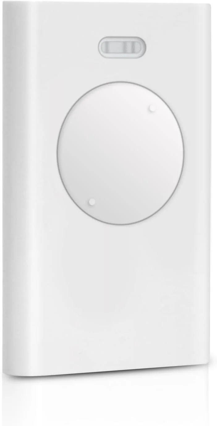 یک عدد ریموت کنترل درب سازگار با FAAC XT2 433 SLH LR - 433.92 مگاهرتز 2 کانال سفید - جایگزین برای اتوماسیون درب گاراژ