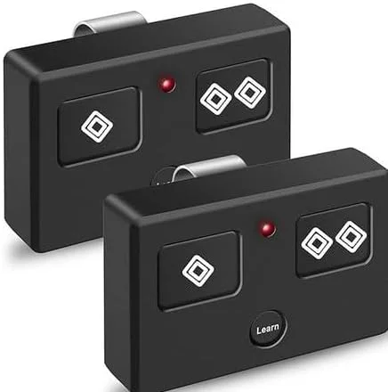 ریموت جایگزین فرستنده برای سیستم های Ghost Controls: ریموت درب بازکن اتوماتیک 3 دکمه ای برای سیستم های درب بازکن Ghost Control - مشکی ریموت جایگزین فرستنده برای سیستم های Ghost Controls: ریموت درب بازکن اتوماتیک 3 دکمه ای برای سیستم های درب بازکن Ghost Control - مشکی