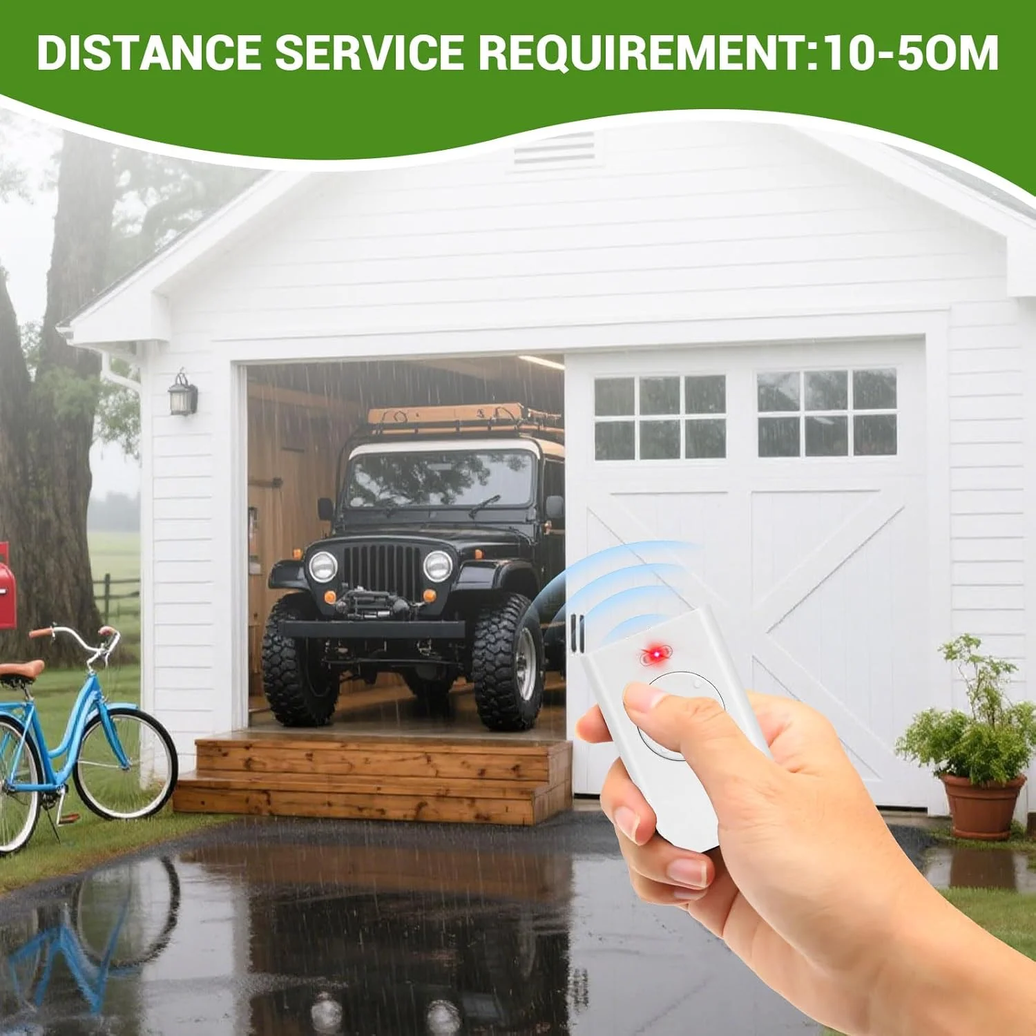 ریموت کنترل درب اتوماتیک سازگار با FAAC XT2 433 SLH LR - 433.92 مگاهرتز 2 کانال سفید - جایگزین برای اتوماسیون درب گاراژ (بسته 3 عددی) ریموت کنترل درب اتوماتیک سازگار با FAAC XT2 433 SLH LR - 433.92 مگاهرتز 2 کانال سفید - جایگزین برای اتوماسیون درب گاراژ (بسته 3 عددی)