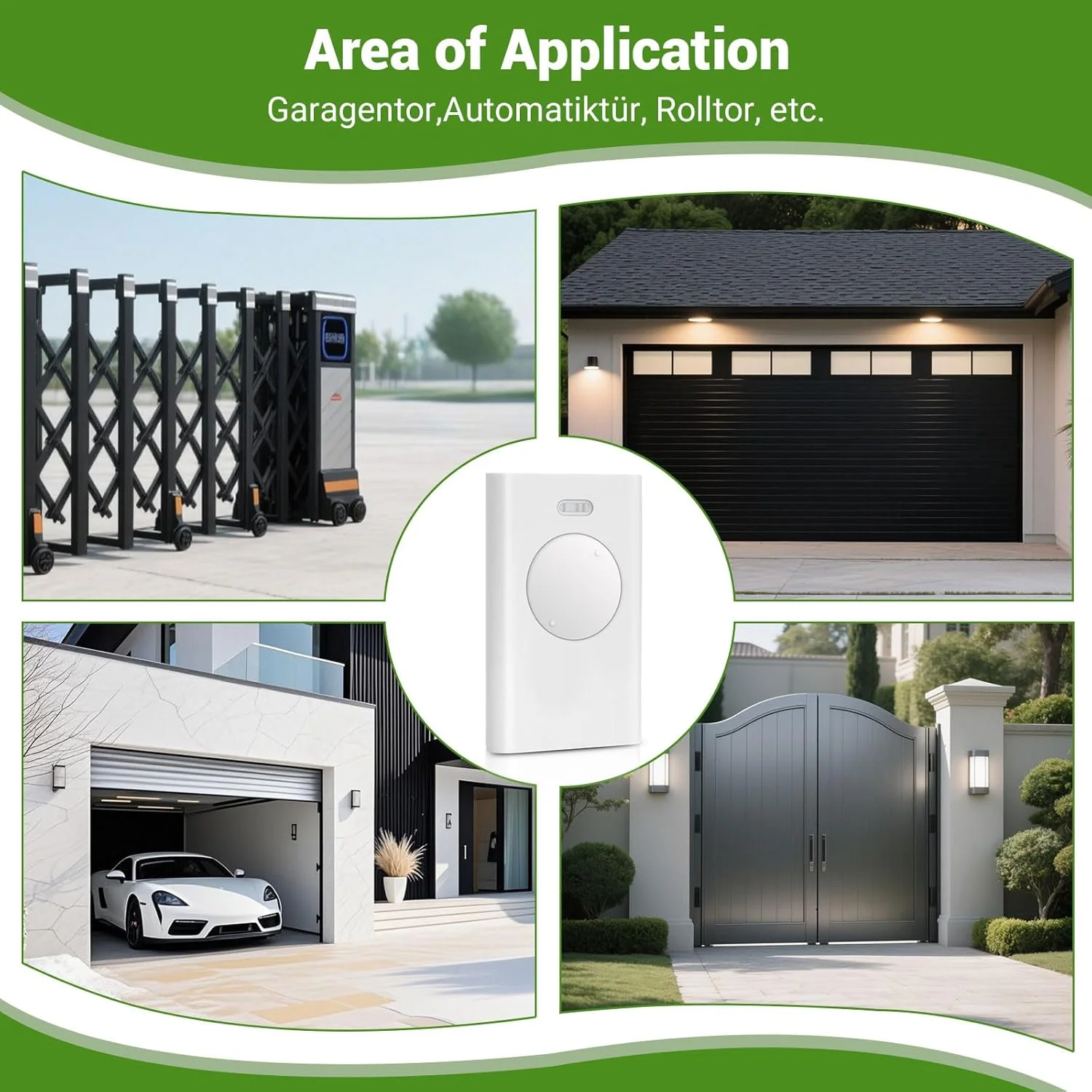 ریموت کنترل درب اتوماتیک سازگار با FAAC XT2 433 SLH LR - 433.92 مگاهرتز 2 کانال سفید - جایگزین برای اتوماسیون درب گاراژ (بسته 3 عددی) ریموت کنترل درب اتوماتیک سازگار با FAAC XT2 433 SLH LR - 433.92 مگاهرتز 2 کانال سفید - جایگزین برای اتوماسیون درب گاراژ (بسته 3 عددی)