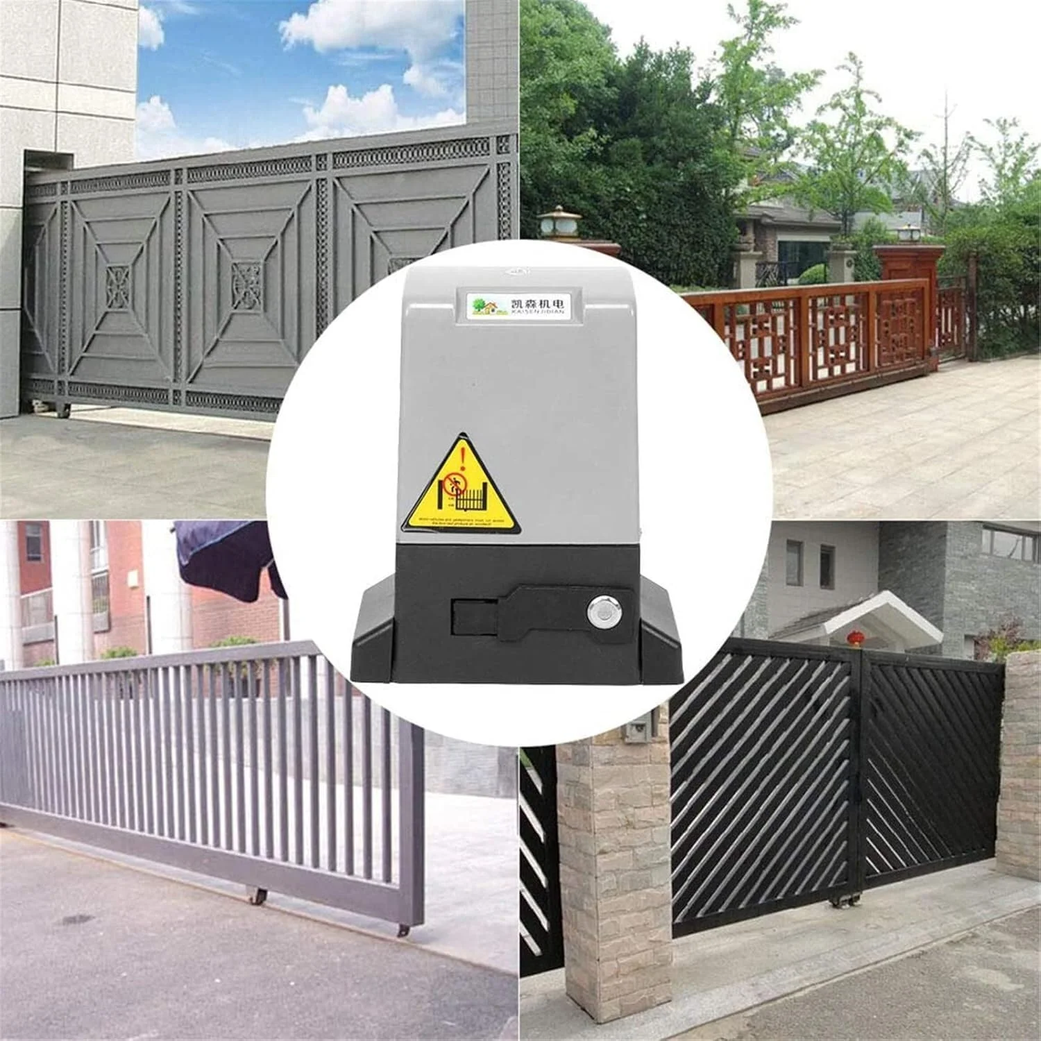 اپراتور درب کشویی اتوماتیک LHTYXX با 2 ریموت کنترل، موتور برقی درب کشویی، کیت کامل سیستم امنیتی سخت افزاری اپراتور درب، 550 وات برای درب 1000 کیلوگرمی (750 وات برای درب 1800 کیلوگرمی) اپراتور درب کشویی اتوماتیک LHTYXX با 2 ریموت کنترل، موتور برقی درب کشویی، کیت کامل سیستم امنیتی سخت افزاری اپراتور درب، 550 وات برای درب 1000 کیلوگرمی (750 وات برای درب 1800 کیلوگرمی)