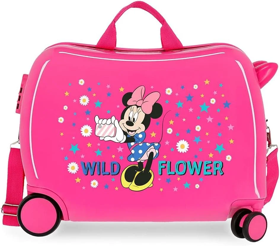 Disney Girls Wild Flower Luggage- Kids' Luggage Disney Girls Wild Flower Luggage- Kids' Luggage