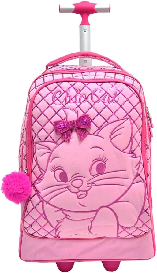 Disney MARIE CHIC CAT PREMUIM TROLLEY 18" Disney MARIE CHIC CAT PREMUIM TROLLEY 18"