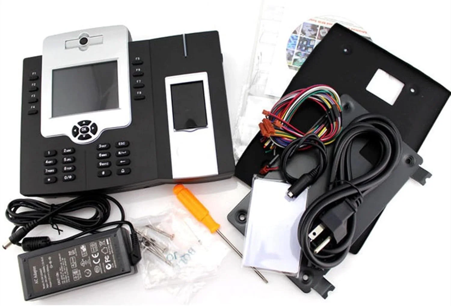 دستگاه حضور و غیاب اثر انگشتی LZFuiop مدل ICLOCK880-H با ظرفیت 50000 کاربر، سیستم کنترل تردد و تشخیص اثر انگشت بیومتریک، دارای TCP/IP و قابلیت تولید خودکار گزارش حضور و غیاب دستگاه حضور و غیاب اثر انگشتی LZFuiop مدل ICLOCK880-H با ظرفیت 50000 کاربر، سیستم کنترل تردد و تشخیص اثر انگشت بیومتریک، دارای TCP/IP و قابلیت تولید خودکار گزارش حضور و غیاب